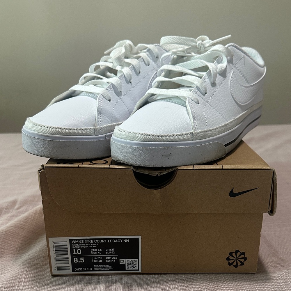 Nike Court Legacy White Sneakers